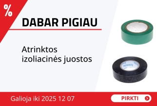 Atrinktos izoliacinės juostos