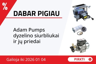 Adam Pumps dyzelino siurbliukai ir jų priedai
