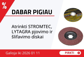 Atrinkti pjovimo ir šlifavimo diskai