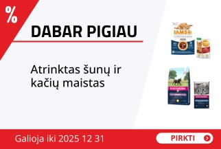 Atrinktas šunų ir kačių maistas